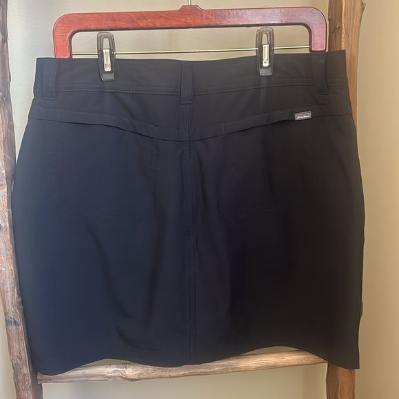 NWOT Eddie Bauer Women's Black Adventurer Skort Size 10 - Picture 4 of 7